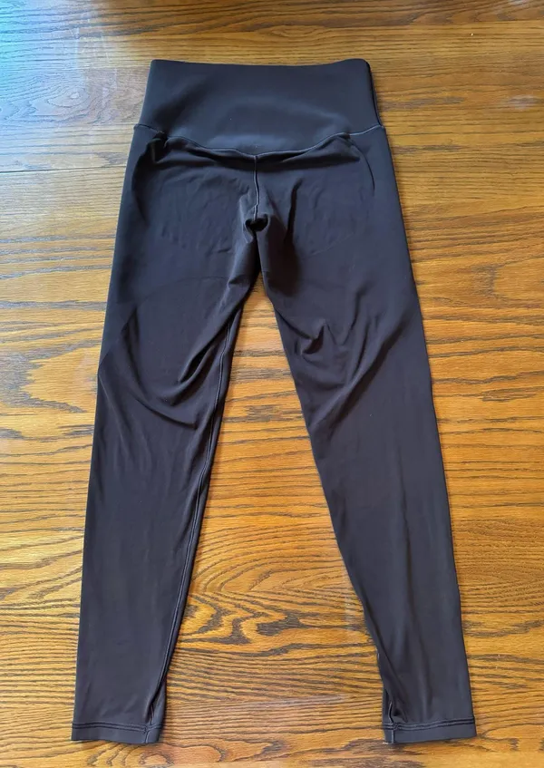 Dark Brown Aerie Leggings Medium  - Image 3