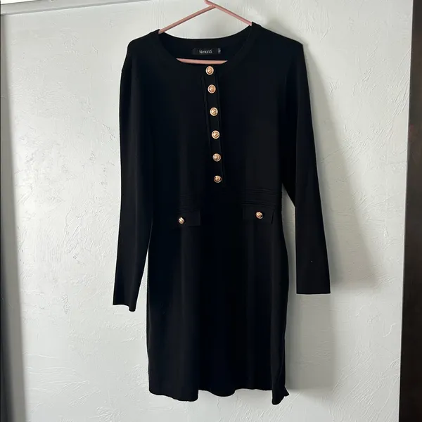 Black Long Sleeve Button - Image 8