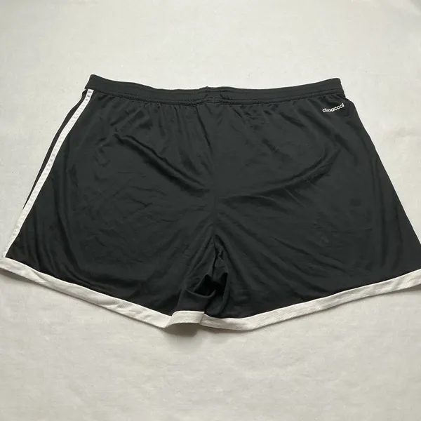 Adidas Tastigo 15 Womens Knit Soccer Shorts Black White ClimaCool Size‎ XL - Image 3
