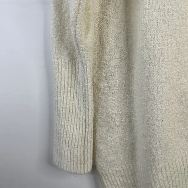 Anthropologie Size M Naomi Sweater Merino Wool Blend Boat Neck Oversized Slouchy - Image 8