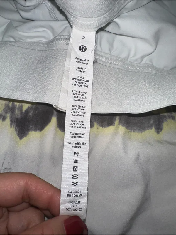 Lululemon Court Rival High-Rise Lined Skirt size 2 - Image 4