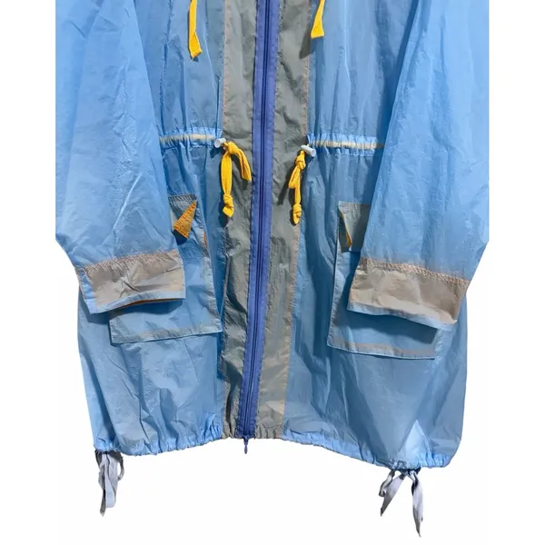 Free‎ People We The Free Summer Winds Poncho Blue Women's Size Medium/Large - Image 5