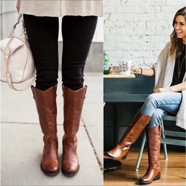 New Frye Marissa Medallion Boots - Image 2