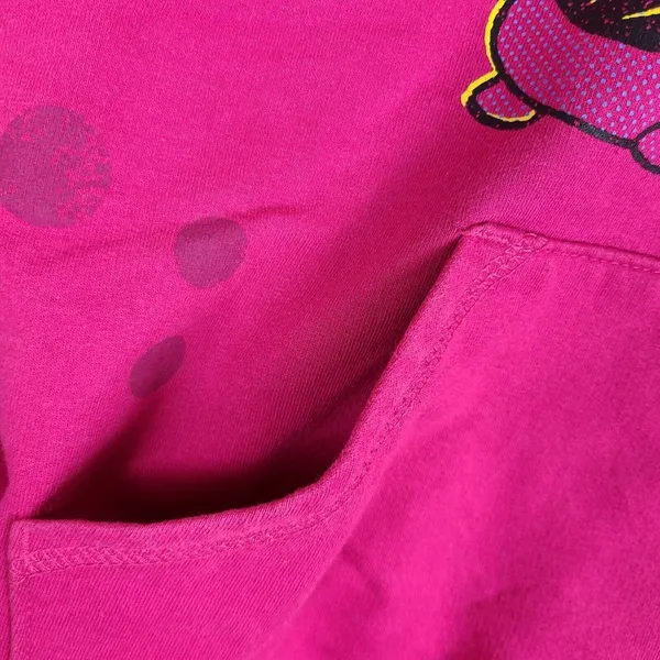 Vintage Minnie Mouse Hoodie Sweatshirt‎ Y2K Disney Store Women’s XS Red Vtg 2000 - Image 5