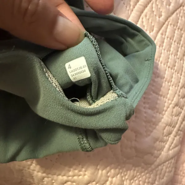 lululemon athletica Deep V Bra in Soft Green - Image 7