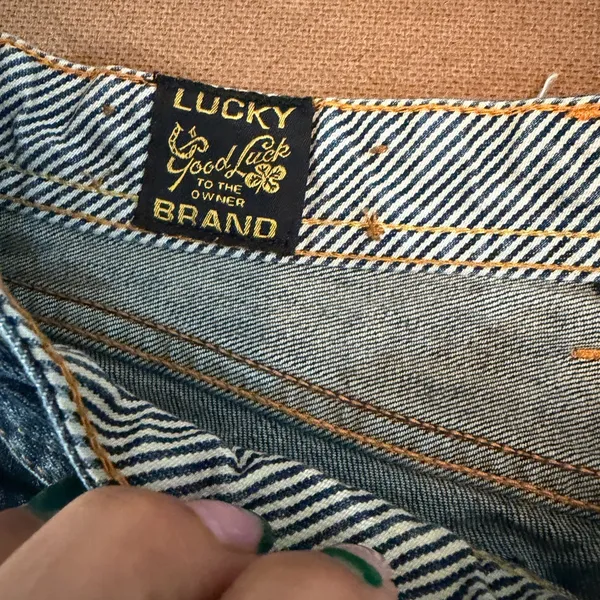 Lucky Brand Sweet ’N Low Jeans – Size 6 – Made in USA – Medium Wash Bootcut - Image 4