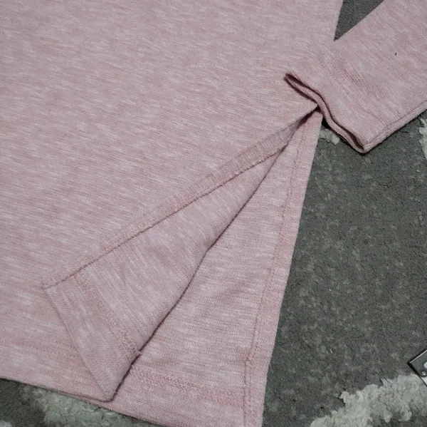 J Crew Medium Tunic Sweater Vintage Fleece Turtleneck - Image 4