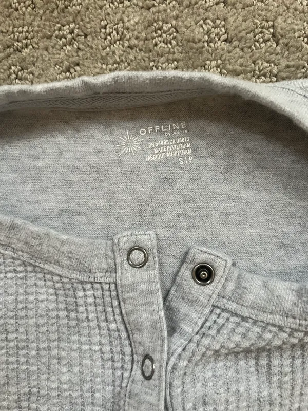 Aerie Waffle Henley - Image 2