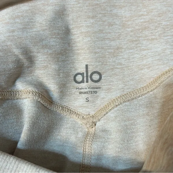 Alo Yoga Pink High-Waist Alosoft Lounge Leggings Size Small - Image 8