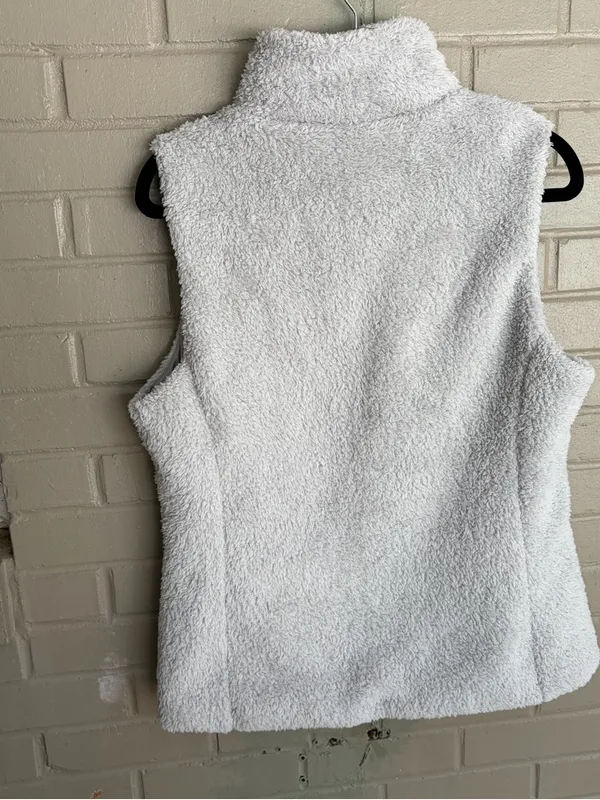 Patagonia Heather Gray Fleece Vest XL - Image 3