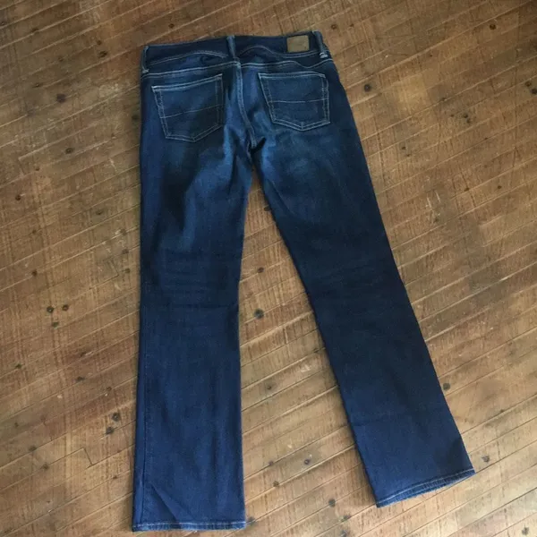 American Eagle slim boot western cowboycore dark wash jeans - Image 4