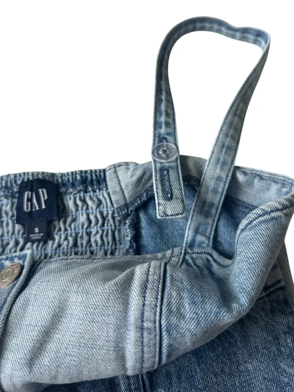 Gap Patchwork Denim Corset Top - Image 4