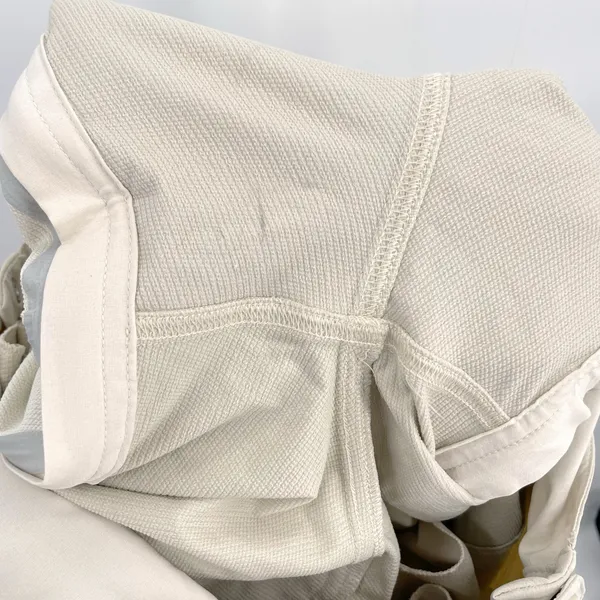 Outdoor Voices Cream RecTrek Hiking Overalls Zip Off Gorpcore Jumpsuit Size S - Image 12