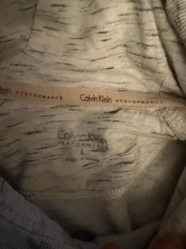 White and black Calvin Klein hoodie - Image 3