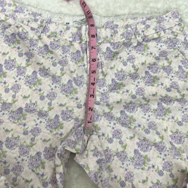 5/$30🎈 LOGG by H‎ & M women’s floral ankle pants size 12 - Image 10