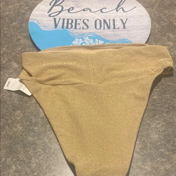Aerie Gold Bikini Bottom - Image 5