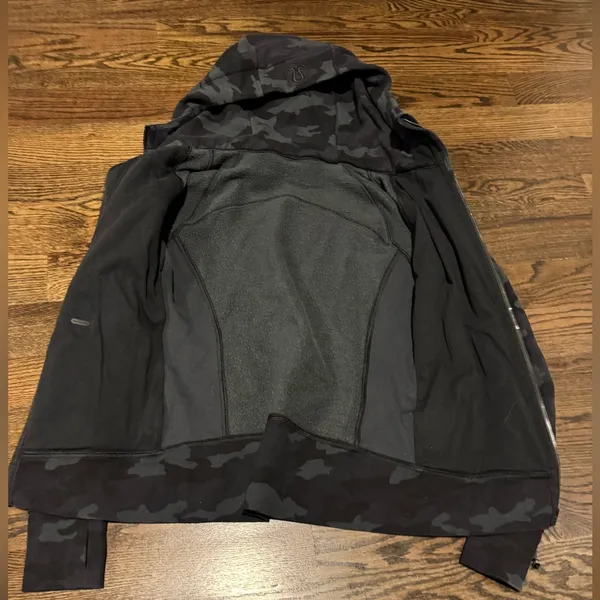 Lululemon Camo scuba zip up sweatshirt 4 - Image 5