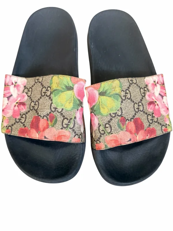 GUCCI Floral GG Bloom Slides 36 - Image 4