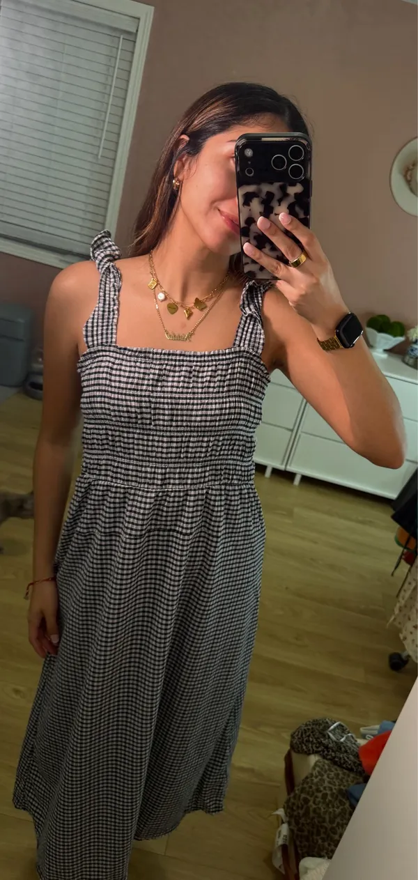 Old Navy Gingham Dress - Image 2