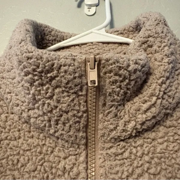 American eagle quarter zip sherpa fleece pullover sweatshirt size medium - Image 11