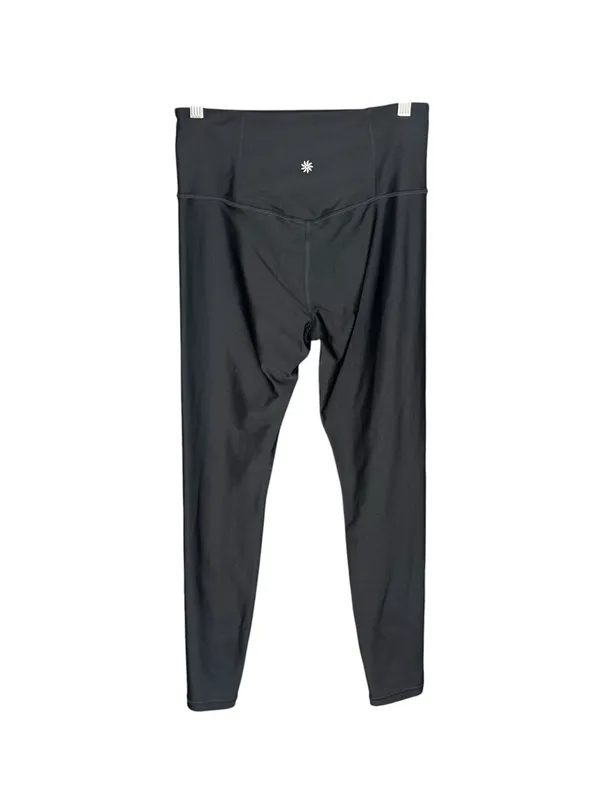 Athleta - Elation Ultra High Rise Sheen 7/8 Leggings Black Sz S - Image 4