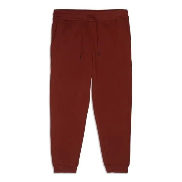 2022 $128 Lululemon Scuba High Rise active casual Jogger MLWI Mulled Wine Red 2 - Image 4