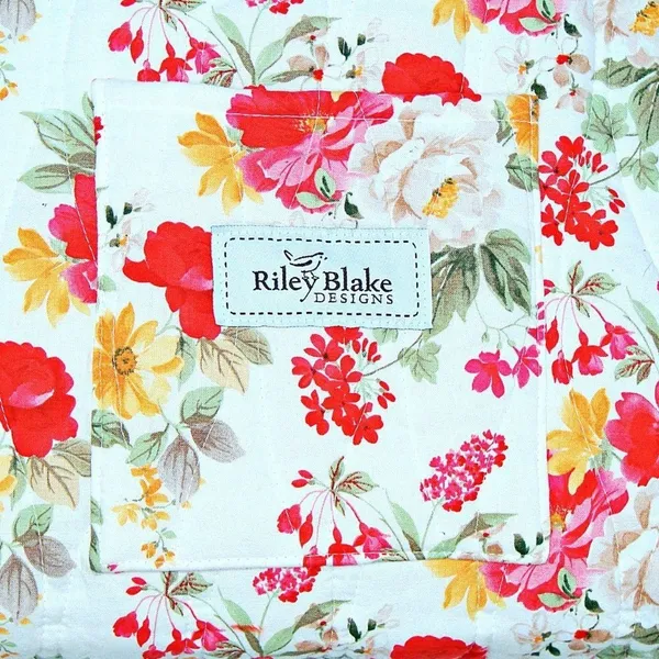 Riley Blake Designs Quilted Handmade Bright Floral - Image 4
