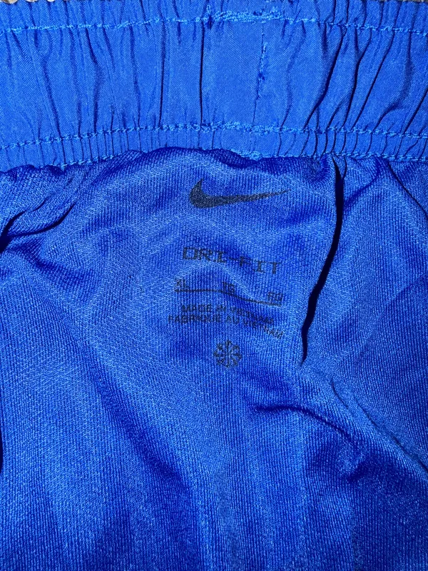 Nike Tempo Dri-FIT Athletic Running Shorts Blue/White - Image 4