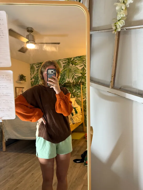 Shiekh Brown basic neutral sweater - Image 2
