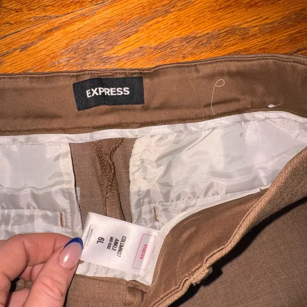 ⭐️Express Classic Slim Dress Pants in Brown - Image 2