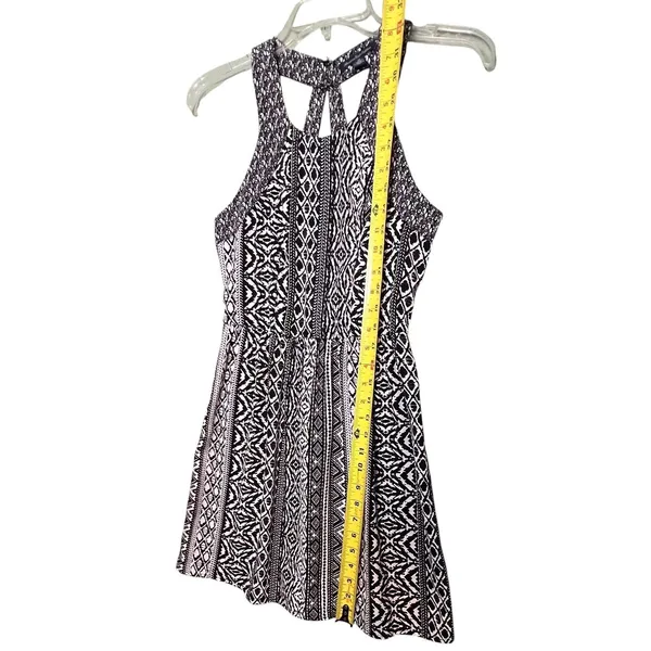 American Eagle Dress Women's 00 Black Halter Fit & Flare Sundress Pockets Summer - Image 8