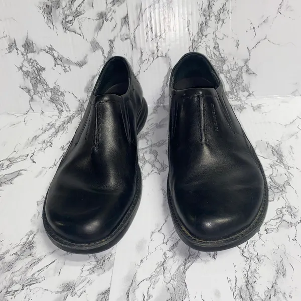 Merrell Black Leather Tetra Fling Slip-On Performance Shoes Women's Size 10 - Image 2