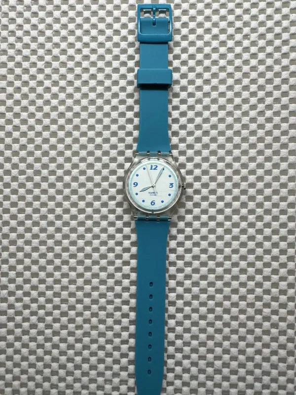 Swatch Watch Hazy Sky GE108 Vintage 2003 - Image 2