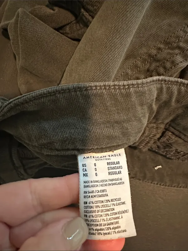 American Eagle super high-rise, baggy, wide Leg Pants - Image 5