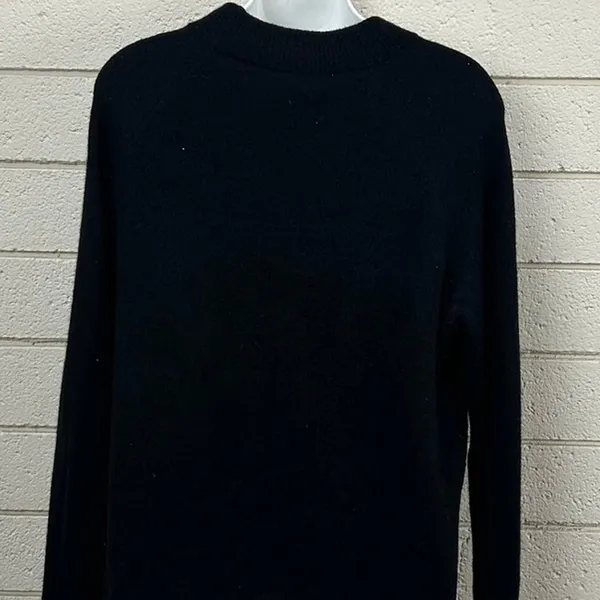 Athleta Black Wool Blend Sweater size M - Image 8