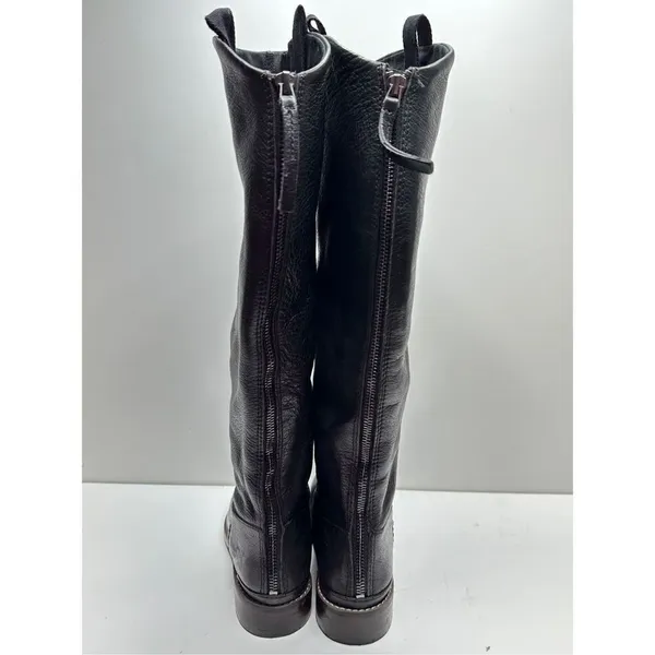 Franco Sarto‎ Meyer Black Leather Knee High Boots Size 6 - Image 6