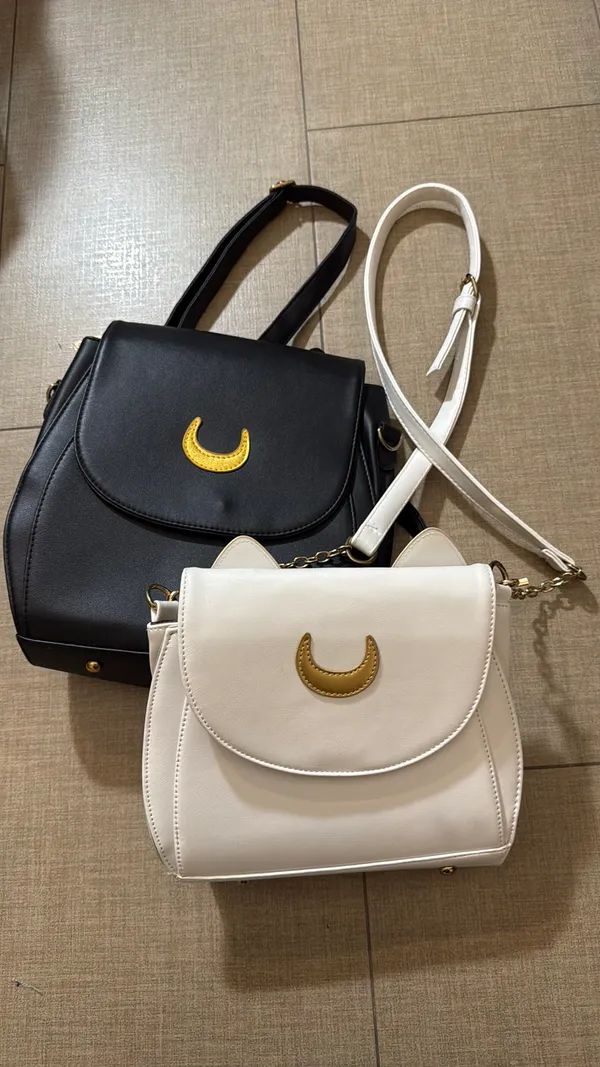 Sailor moon Artemis white cross body shoulder bag - Image 4