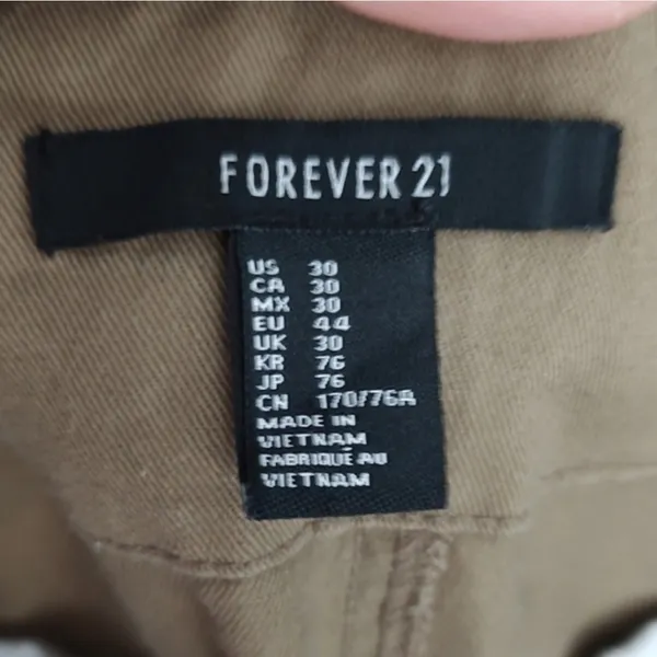 Forever 21 Brown Pleated Pants Belted - Image 8
