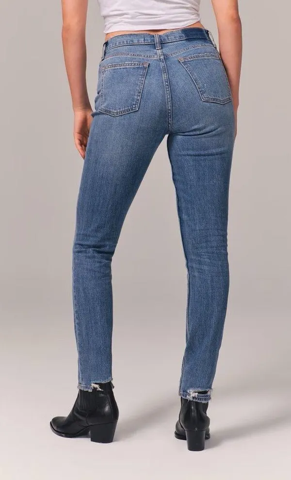 Abercrombie High Rise Skinny Jeans - Image 2