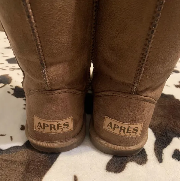 Apres Boots Brown Size 7 - Image 3