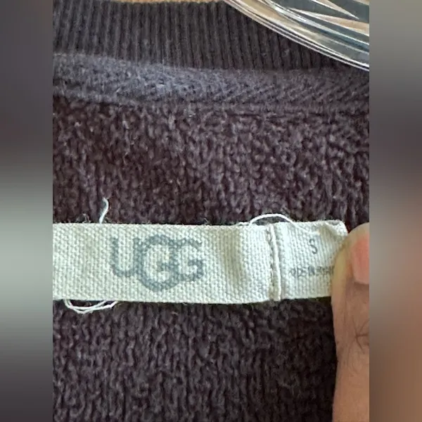 UGG Hallidie Fleece Pullover Lounge Sweater Size S - Image 7
