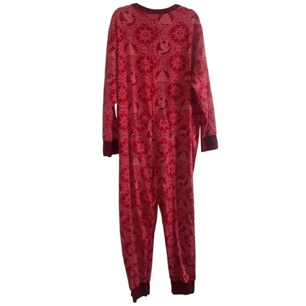 ✨HEARTH & HAND SNOWFLAKE BODYSUIT PAJAMA✨ Red Size XXL - Image 5