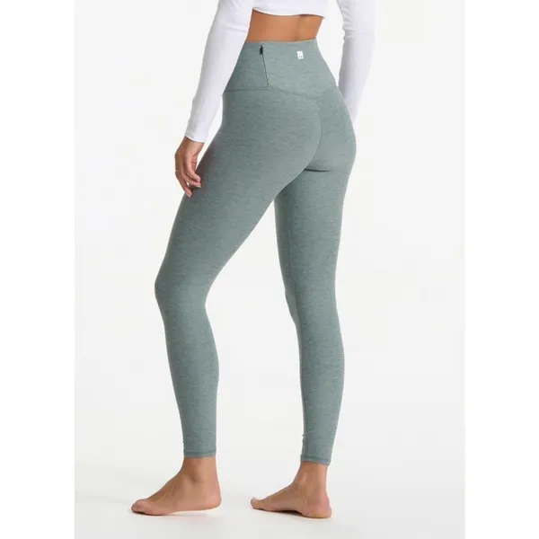 Vuori S Clean Elevation Leggings in Sea Foam Green - Image 2