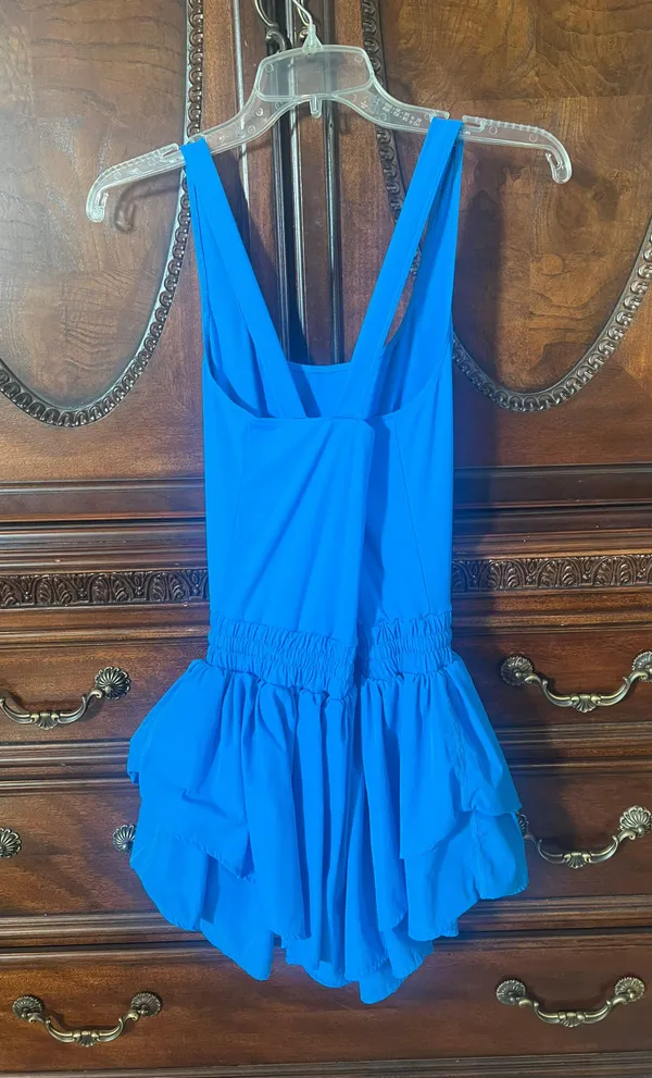 Amazon Blue athletic romper - Image 2