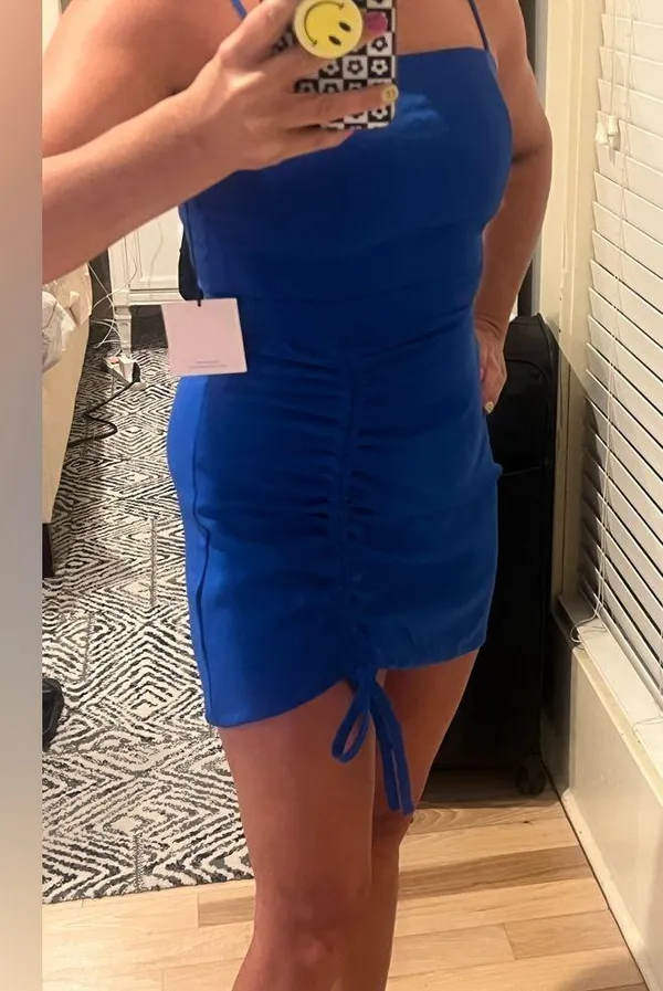 NWT Superdown Fabiana Blue Mini Dress - Image 2
