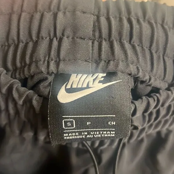 ✨Nike Black Woven Sportswear Swoosh Lounge Sz Small Pants✨ - Image 11
