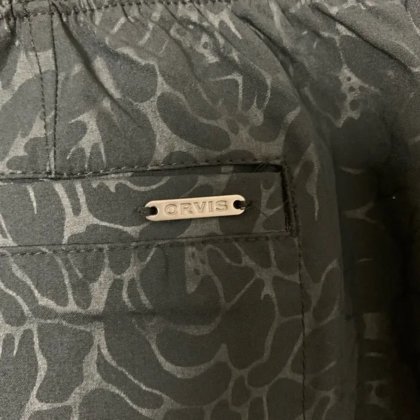 Orvis Floral Print Skort Size Small Black‎ - Image 5