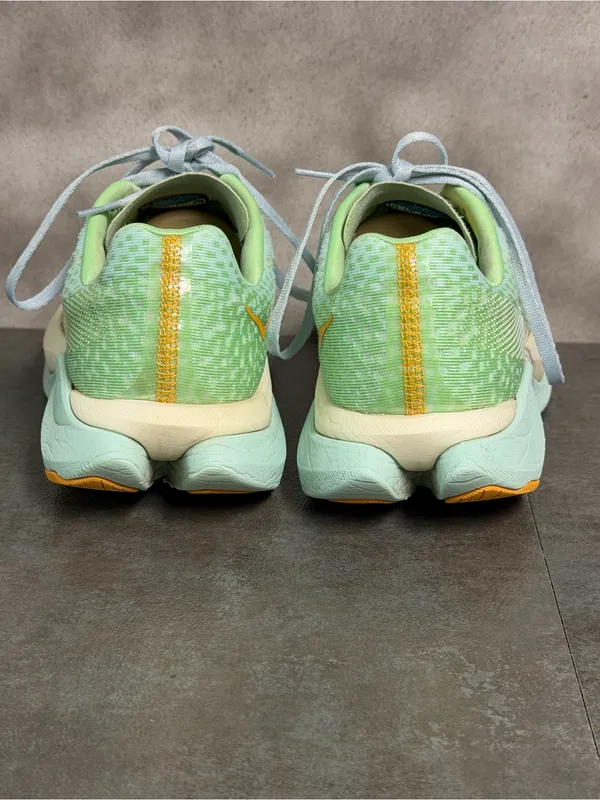 Hoka One One Mach X Women's Light Green Running Shoes 1141451 Size 7.5B - Image 4