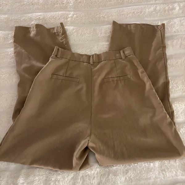 Women’s Brown High Waist Pant Size Medium - Image 2