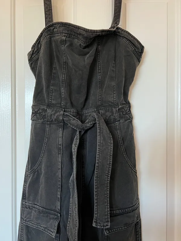 Free People Denim Romper - Image 2